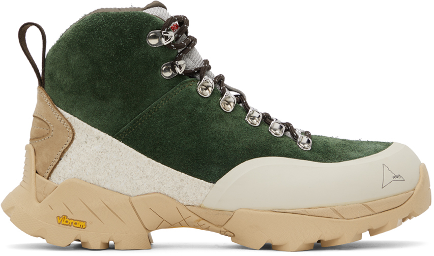 Roa Ssense Exclusive Green Andreas Sneakers In 099 Desert Green