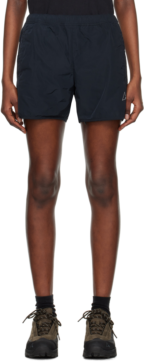 Roa Black Drawstring Shorts In 1237850 Black