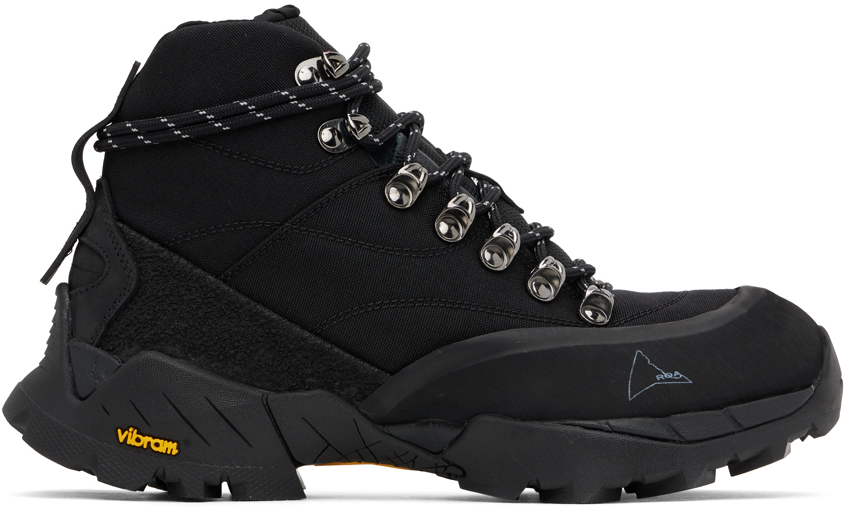 Roa Andreas Lace-up Hiking Boots In Black | ModeSens
