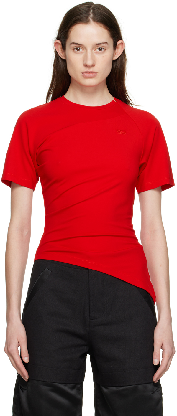 Red Fitted T-Shirt
