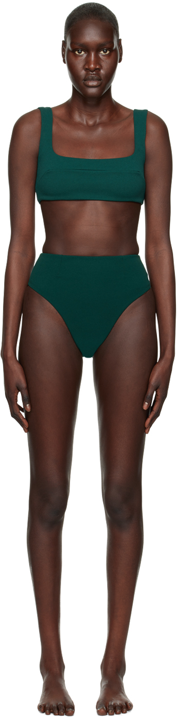 Haight Green Gabi Bikini Set In 0185 Pine