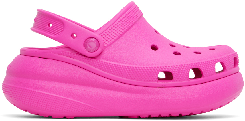Crocs: Pink Crush Clogs | SSENSE