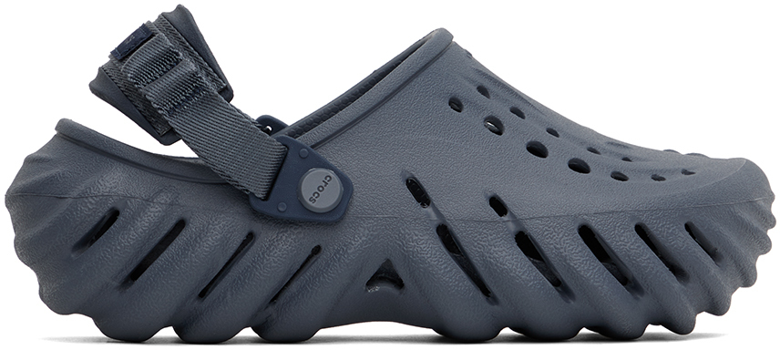 Crocs Echo Clog Shoes Size 6.0 In Black