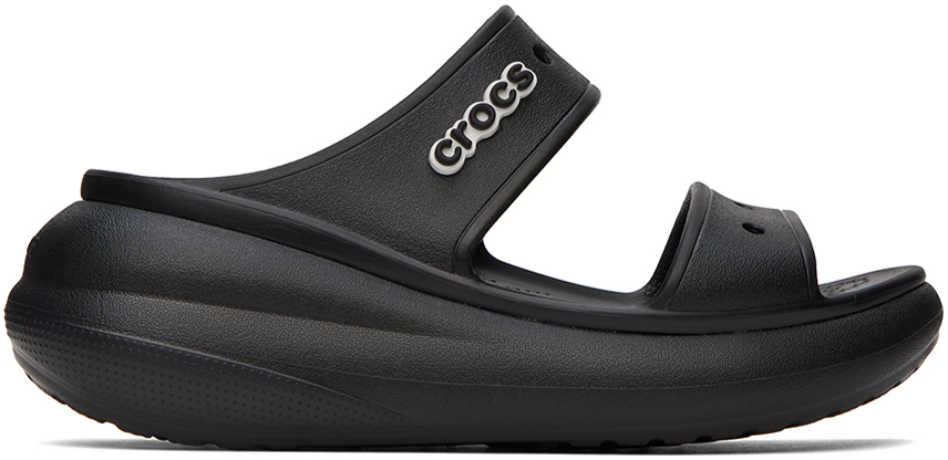 Crocs Black Crush Sandals