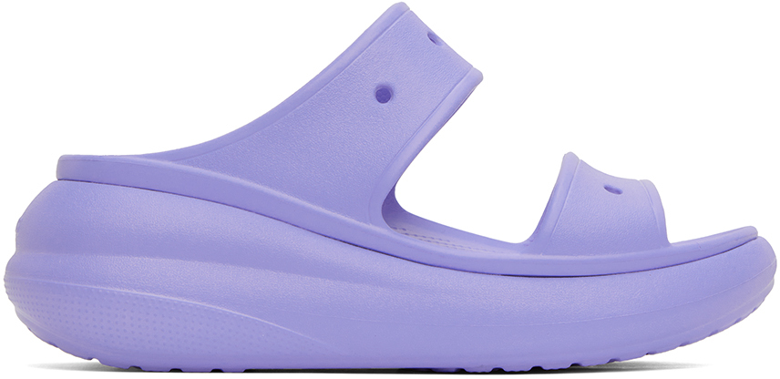 Crocs Crush Sandal In Digital Violet