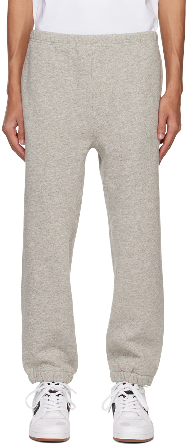 Polo Ralph Lauren: Gray Garment-Dyed Sweatpants | SSENSE