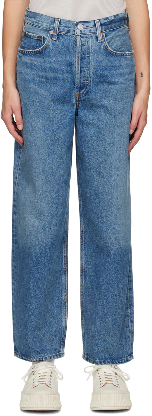 AGOLDE Blue Dara Jeans