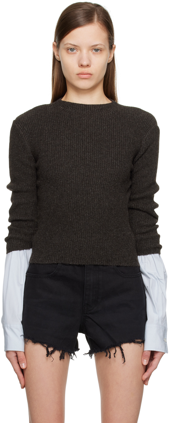 alexanderwang.t Gray & Blue Layered Sweater