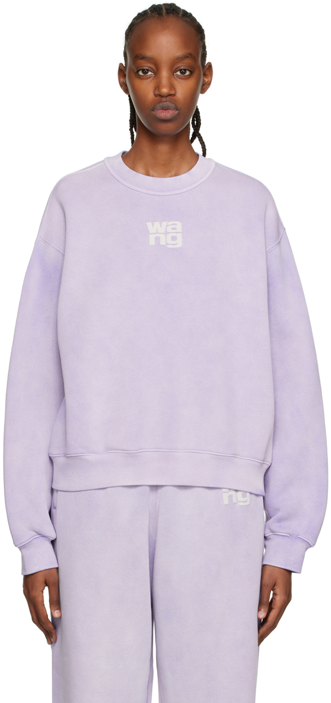 alexanderwang.t Purple Puff Sweatshirt