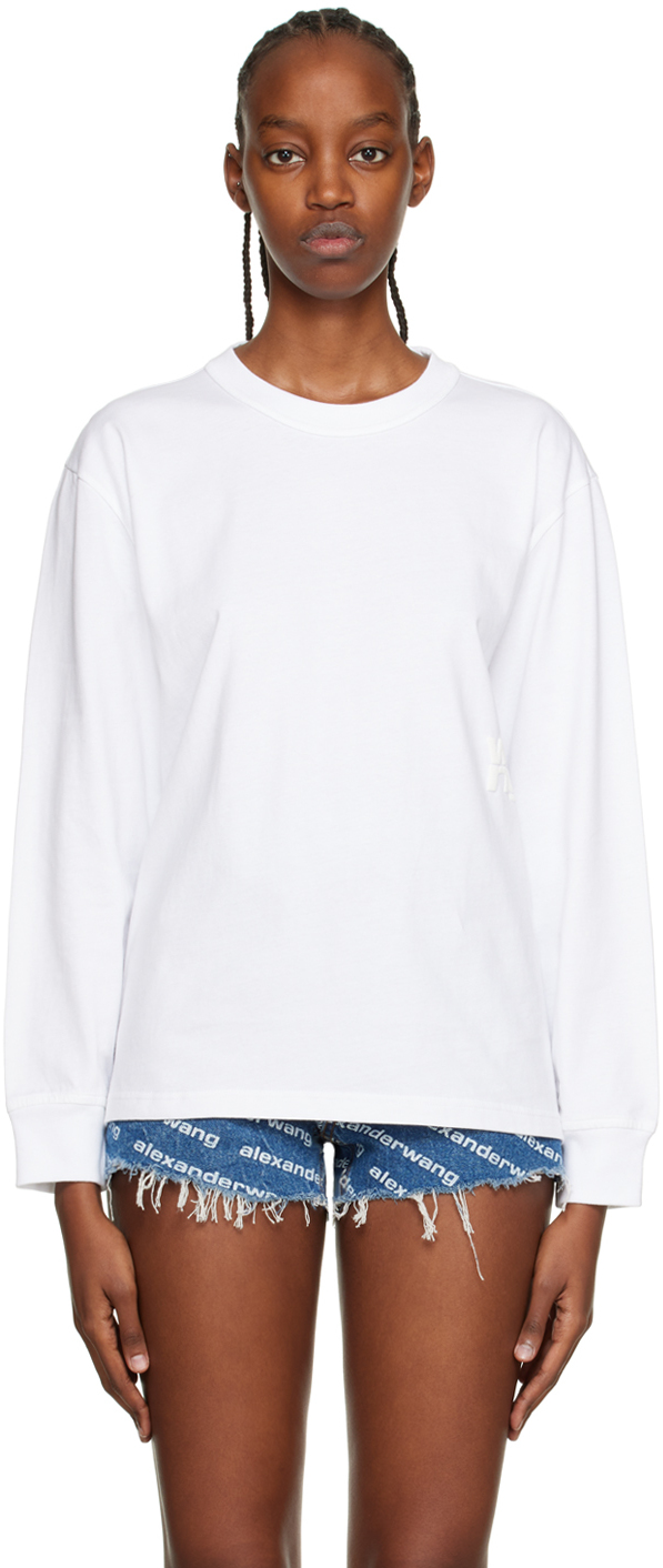 alexanderwang.t White Puff Logo Tank Top