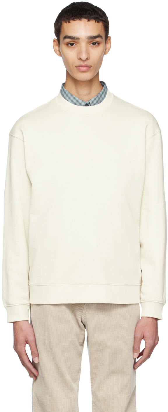 Shop Theory Off-white Colts Sweatshirt In Ivory