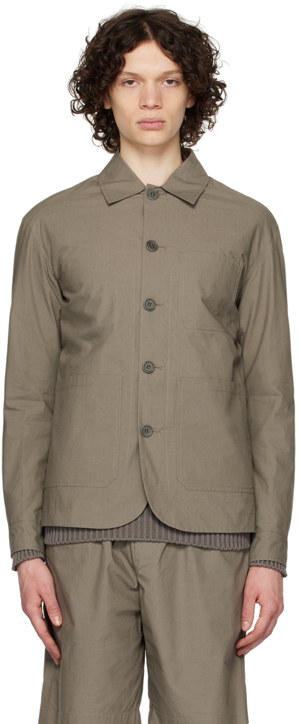 Meta Campania Collective Grey Julian Jacket In 666 Weimaraner Grey