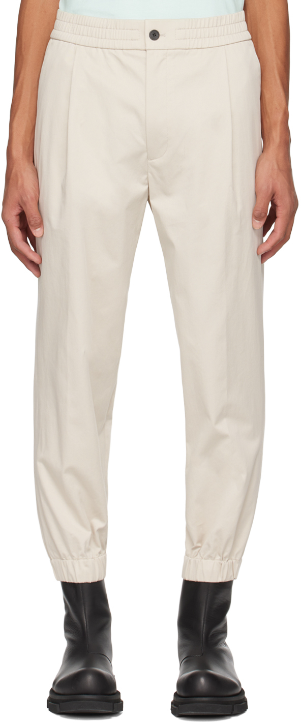 Solid Homme Beige Four-pocket Trousers In 719e Beige