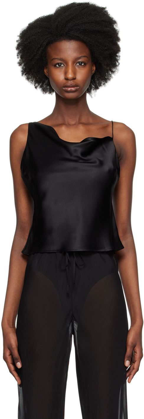 Black Carrie Camisole