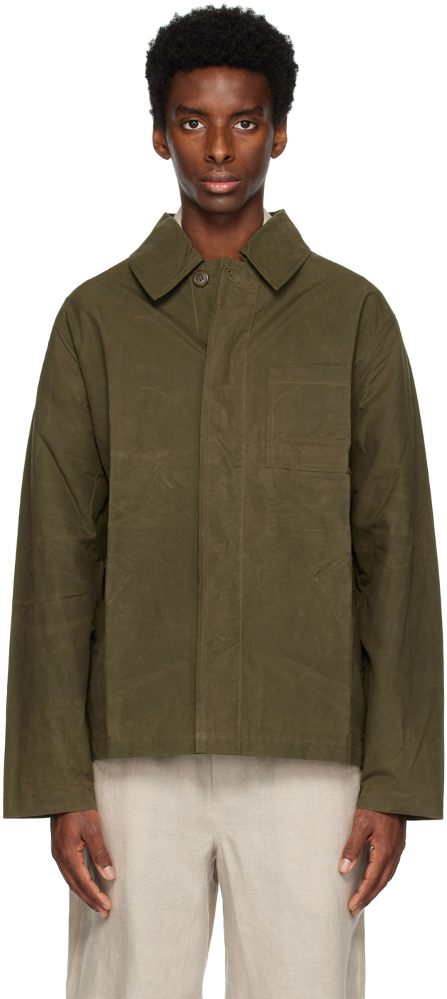 Another Aspect Khaki 2.0 Jacket In Leaf