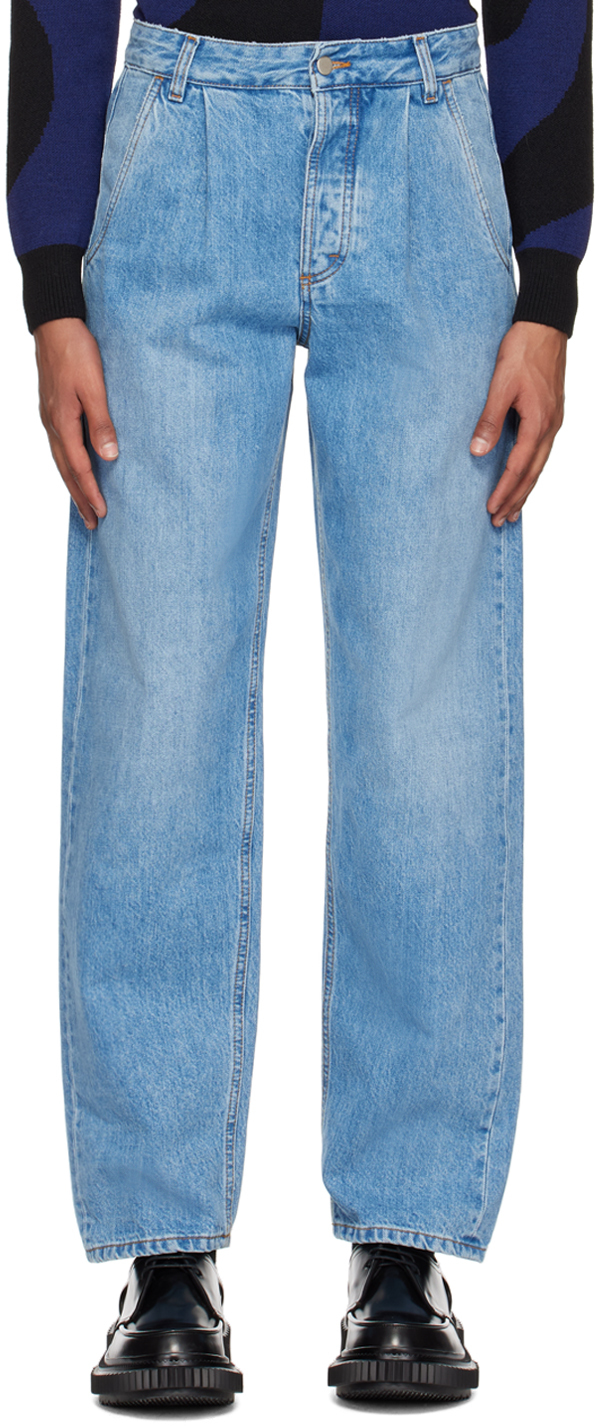 Blue 2.0 Jeans by ANOTHER ASPECT on Sale