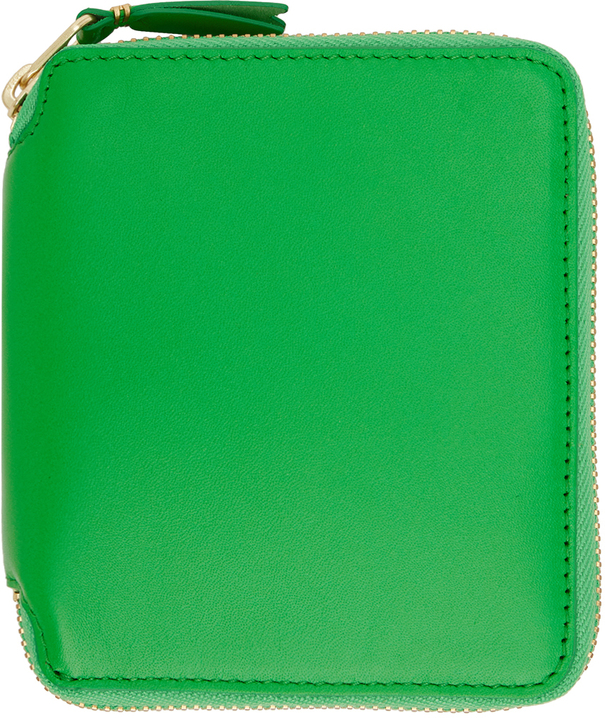 Comme Des Garçons Green Classic Wallet In 2 Green