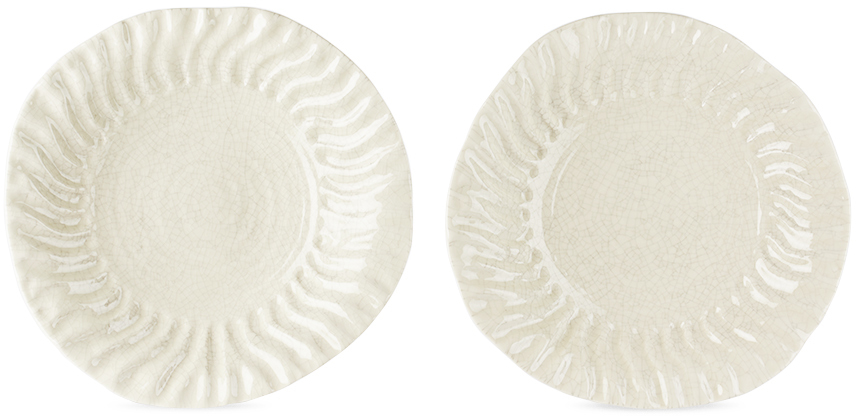 Jars Céramistes Off-white Dashi Xl Deep Plate Set