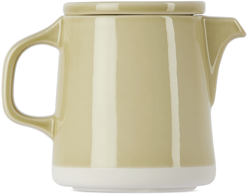Jars Céramistes Yellow Cantine Teapot In Vert Argile