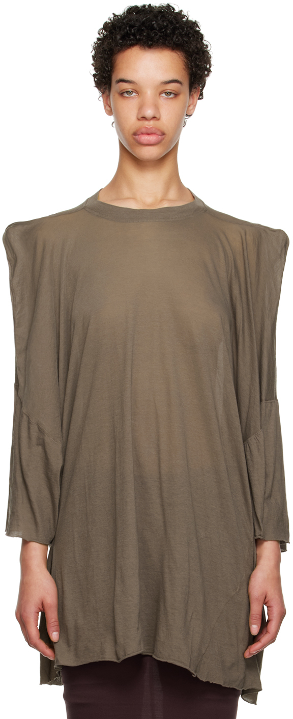 Brown Tommy Strobe Long Sleeve T-Shirt