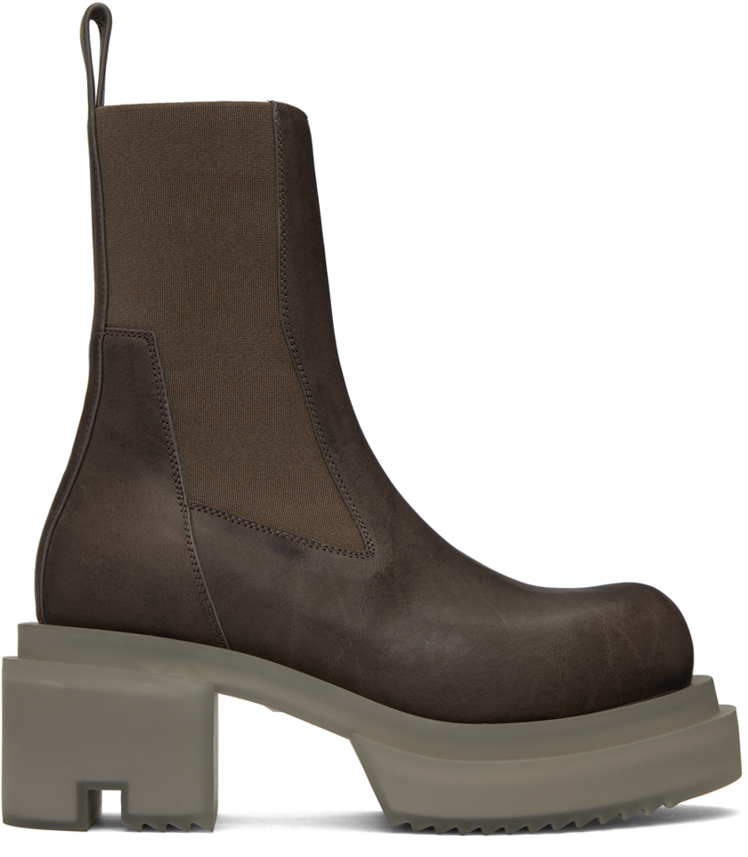 Gray Beatle Bogun Boots