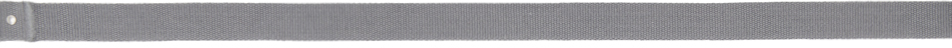 Rick Owens Off-white Webbing Strap Keychain In 61 Oyster