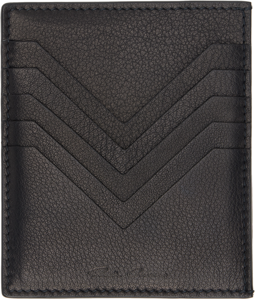Rick Owens Black Square Card Holder