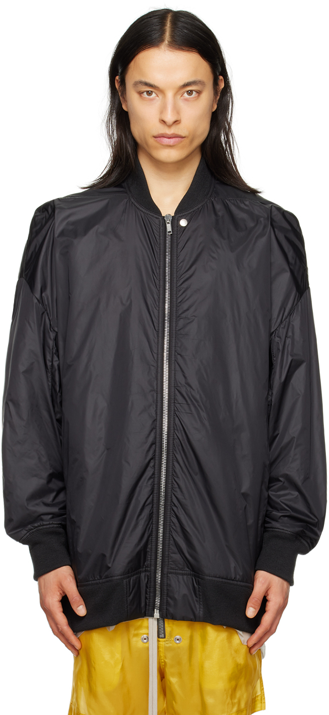 Black Jumbo Peter Flight Bomber Jacket