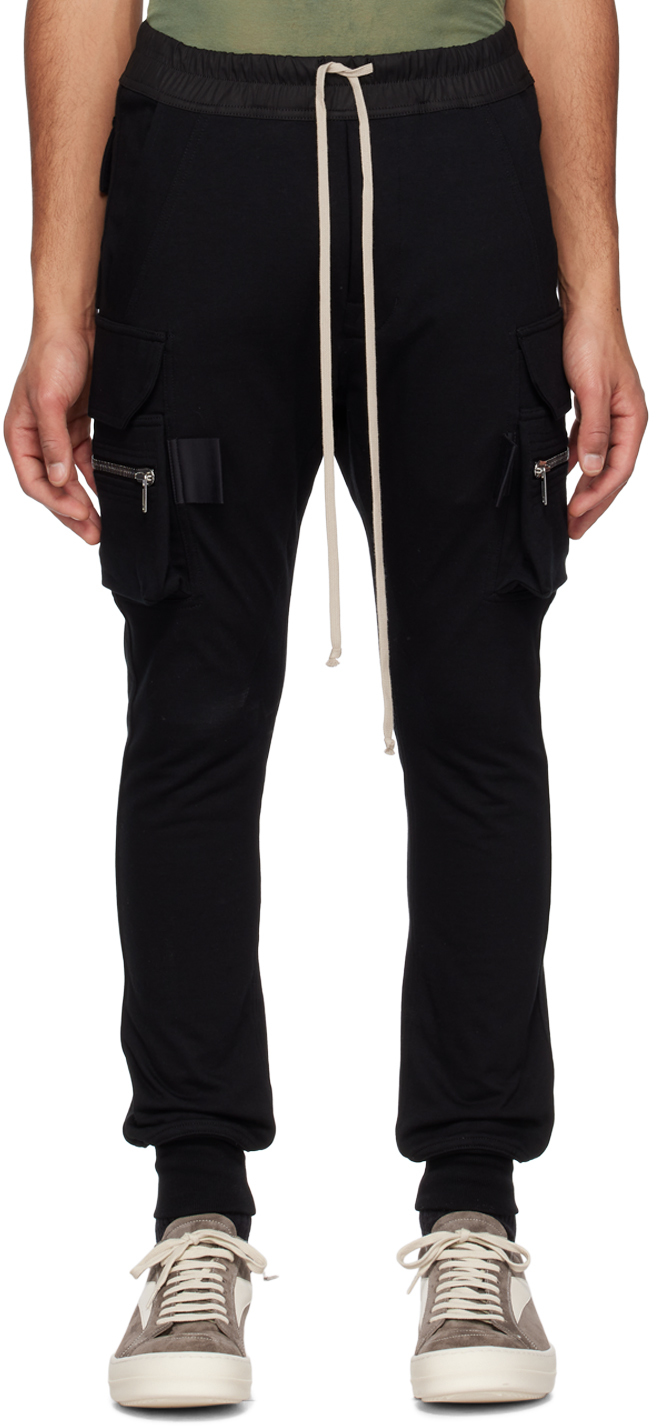 Rick Owens Black Mastodon Cargo Pants | ModeSens