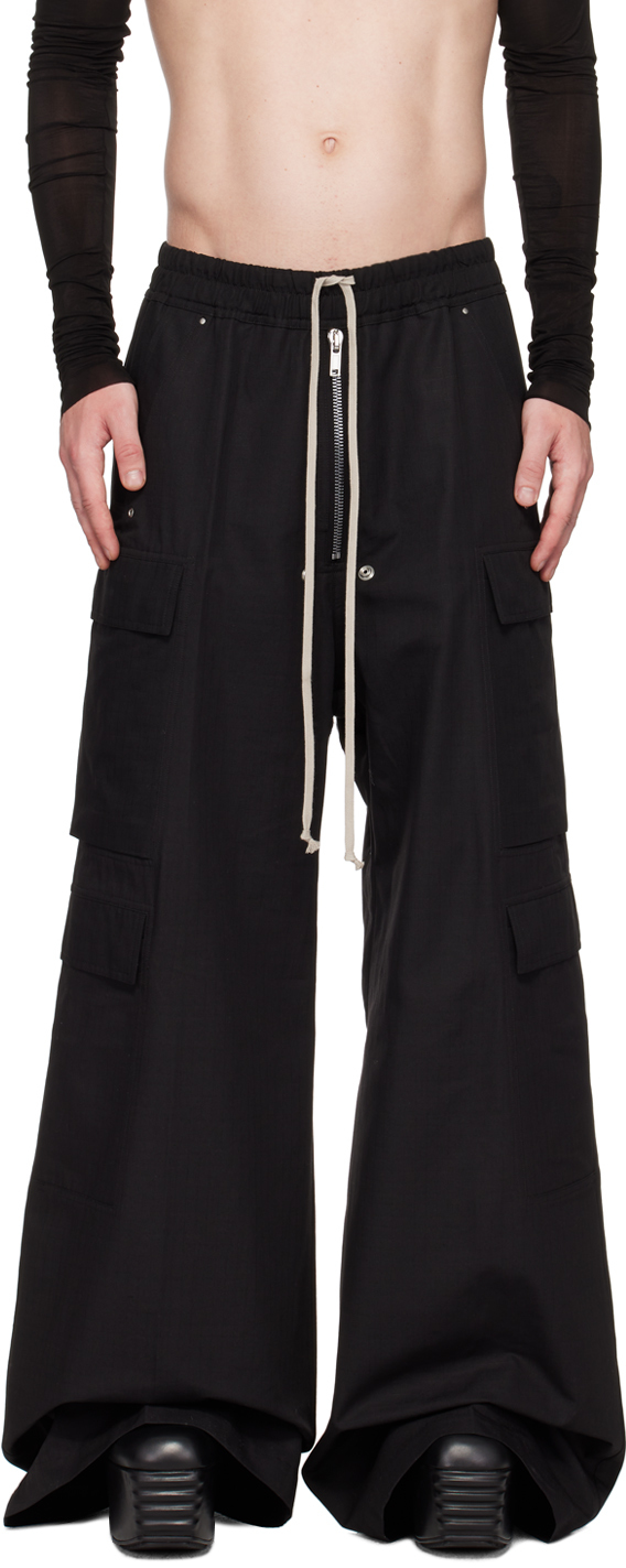 Black Cargobelas Cargo Pants