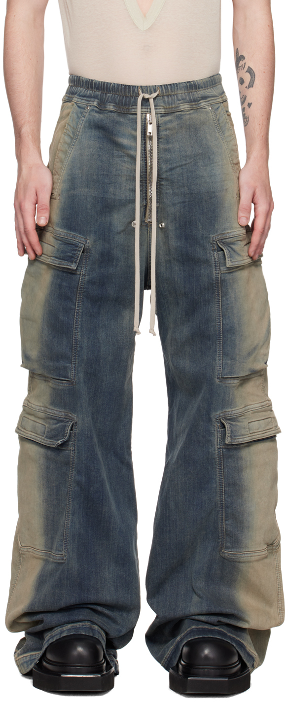 RICK OWENS JUMBO BELA CARGO PANTS-