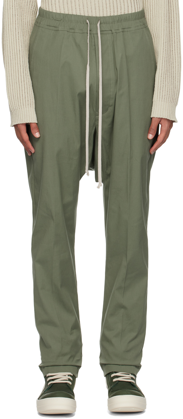 Green Drawstring Trousers