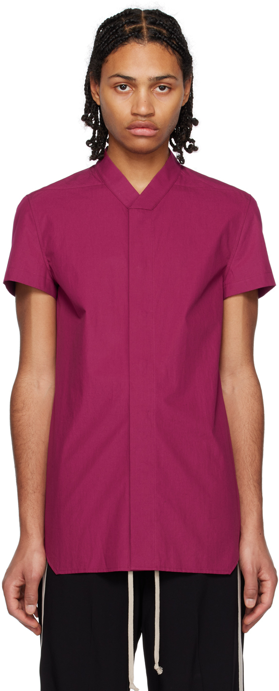 Rick Owens Pink Golf Shirt