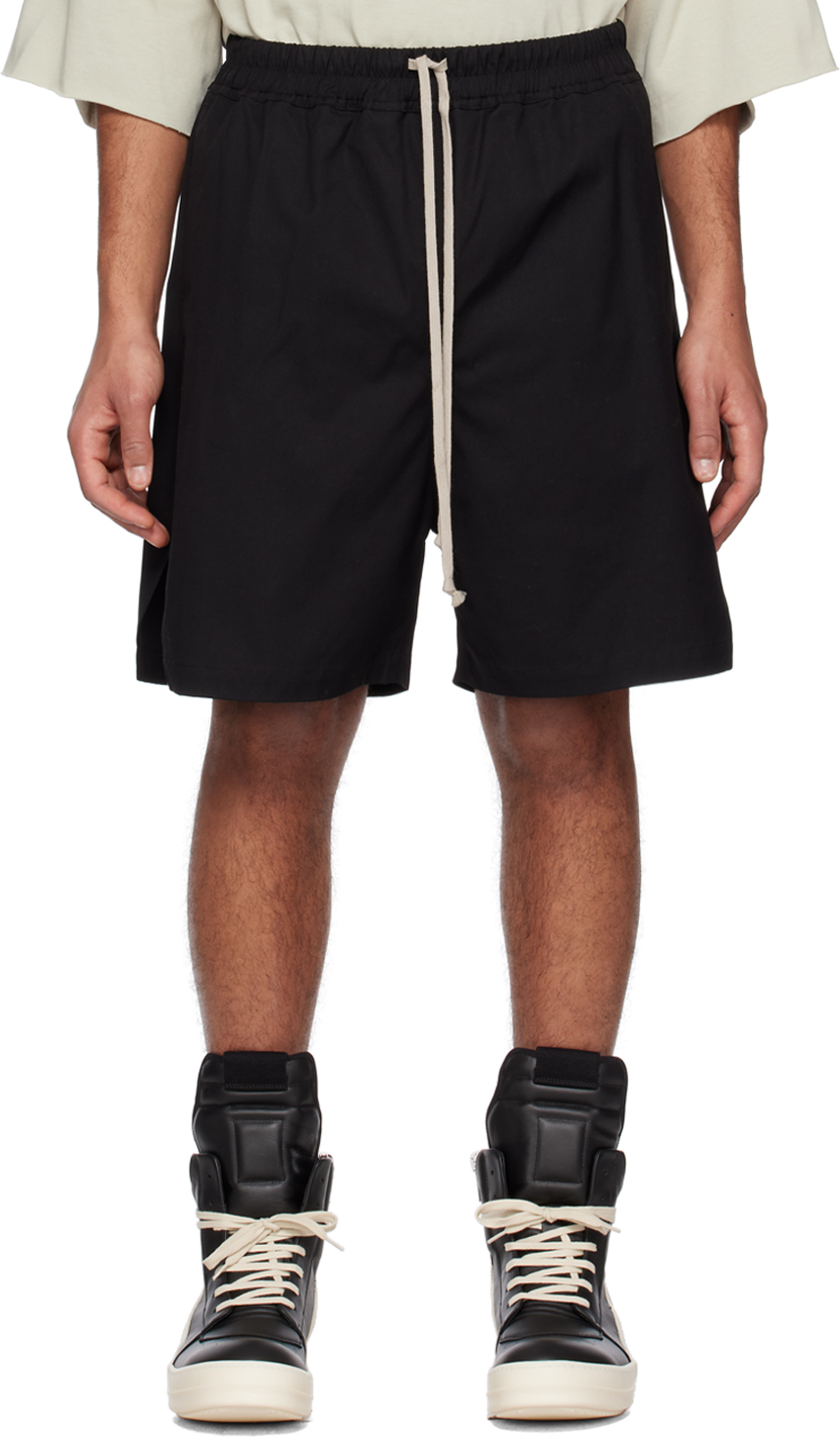 Rick Owens Black Boxer Shorts | Smart Closet