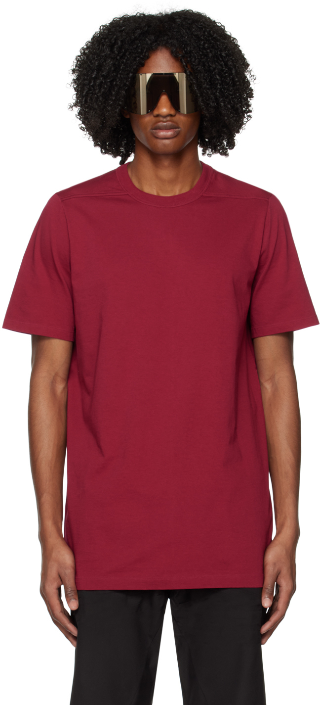 Rick Owens Level T T-shirt In Fuchsia