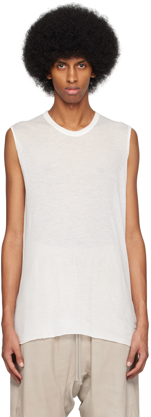White Basic Tank Top