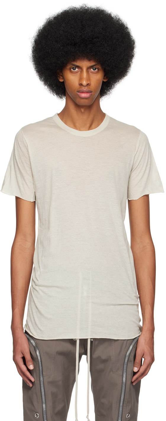 Rick Owens Off-White Basic T-Shirt