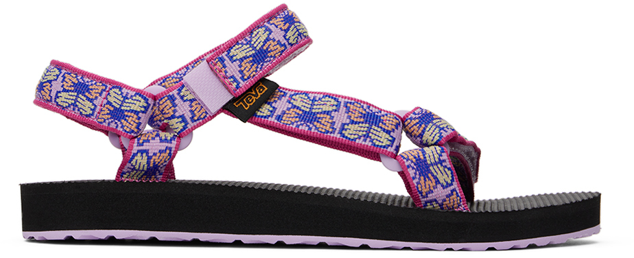 Teva Kids Pink Original Universal Sandals In Butterfly Lilac - Bl