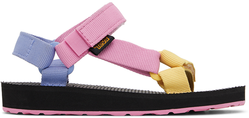 Teva Kids Multicolor Original Universal Sandals In Rosebloom Multi - Rm