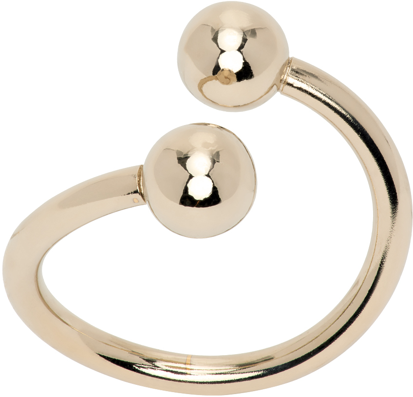 Justine Clenquet Gold Selma Ring