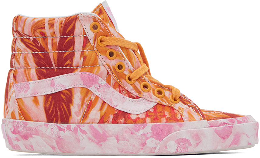 Multicolor vans clearance high top