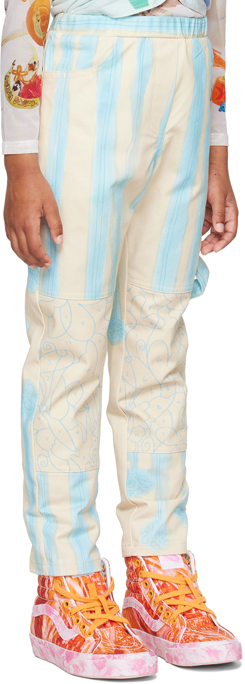 COLLINA STRADA SSENSE EXCLUSIVE KIDS BEIGE CHASON JEANS