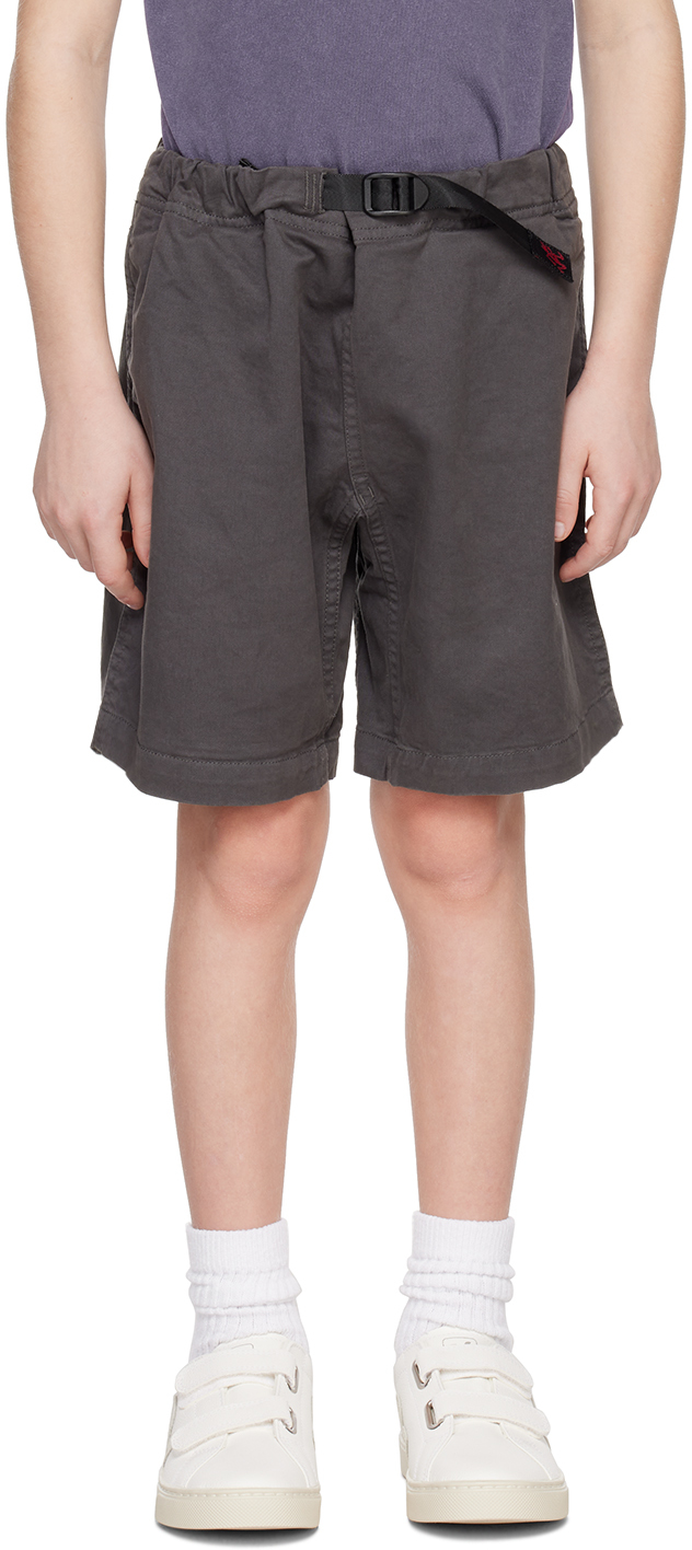 Gramicci Kids Gray G Shorts In Charcoal