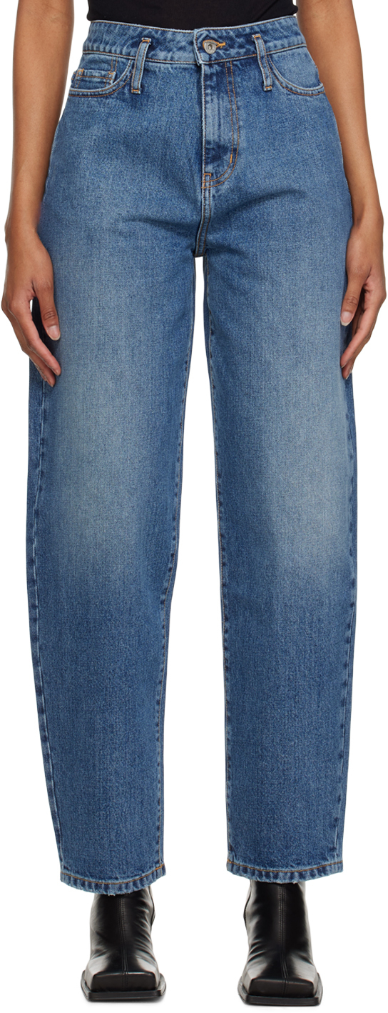 HALFBOY Blue Oversized Jeans