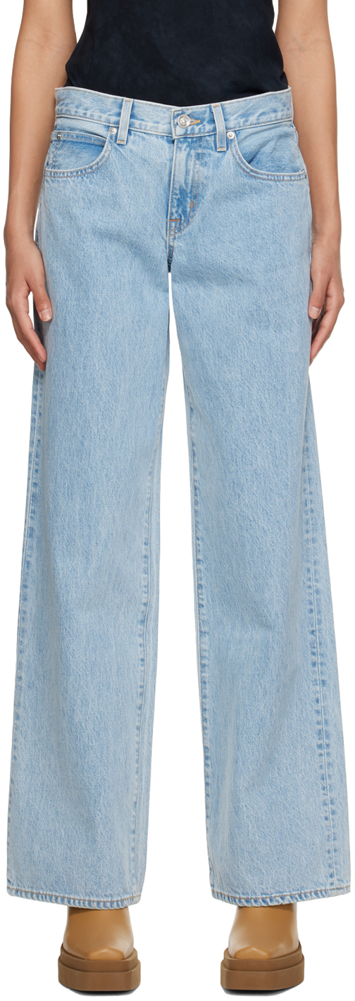 SLVRLAKE: Blue Mica Jeans | SSENSE Canada