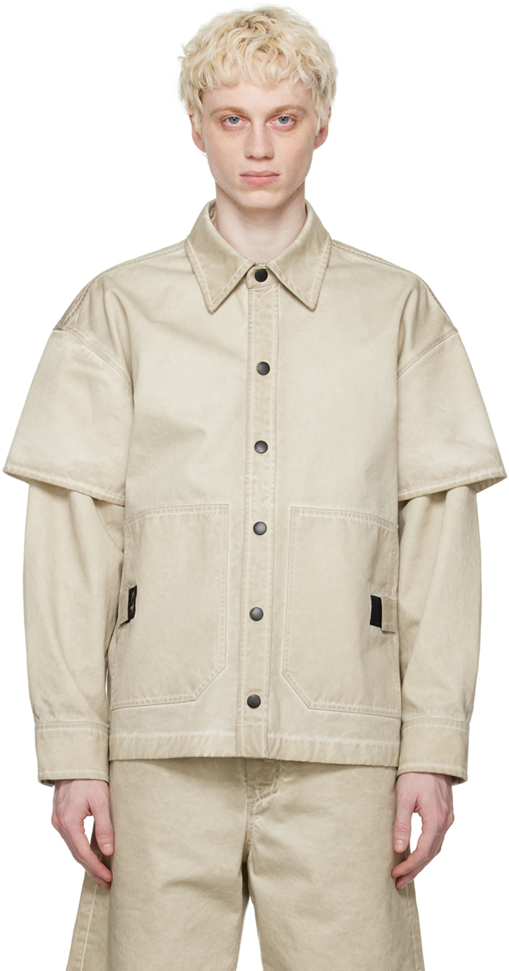 44 Label Group: Beige Yuntai Shirt | SSENSE Canada