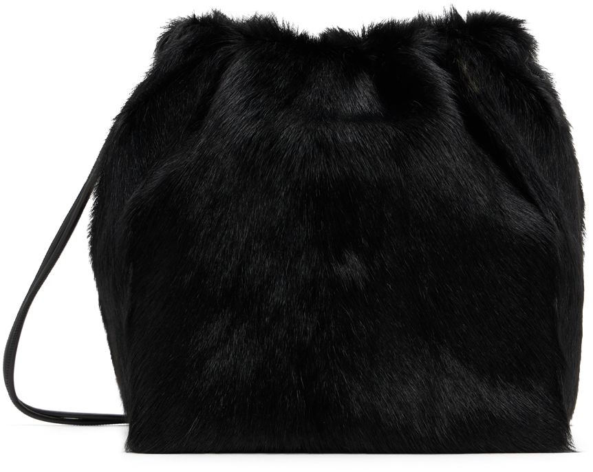 jil sander fur bag