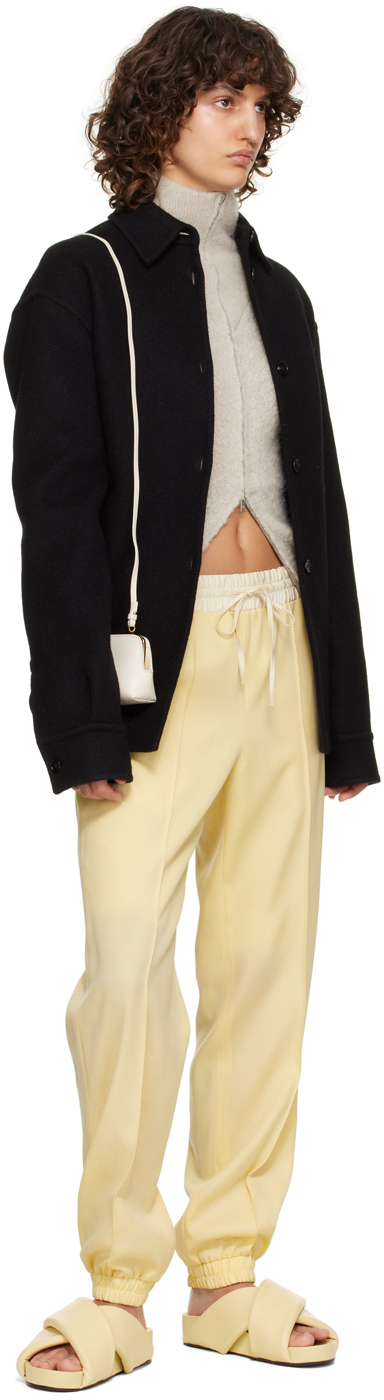 Jil Sander Off-white Micro Goji Bag In 105 Natural