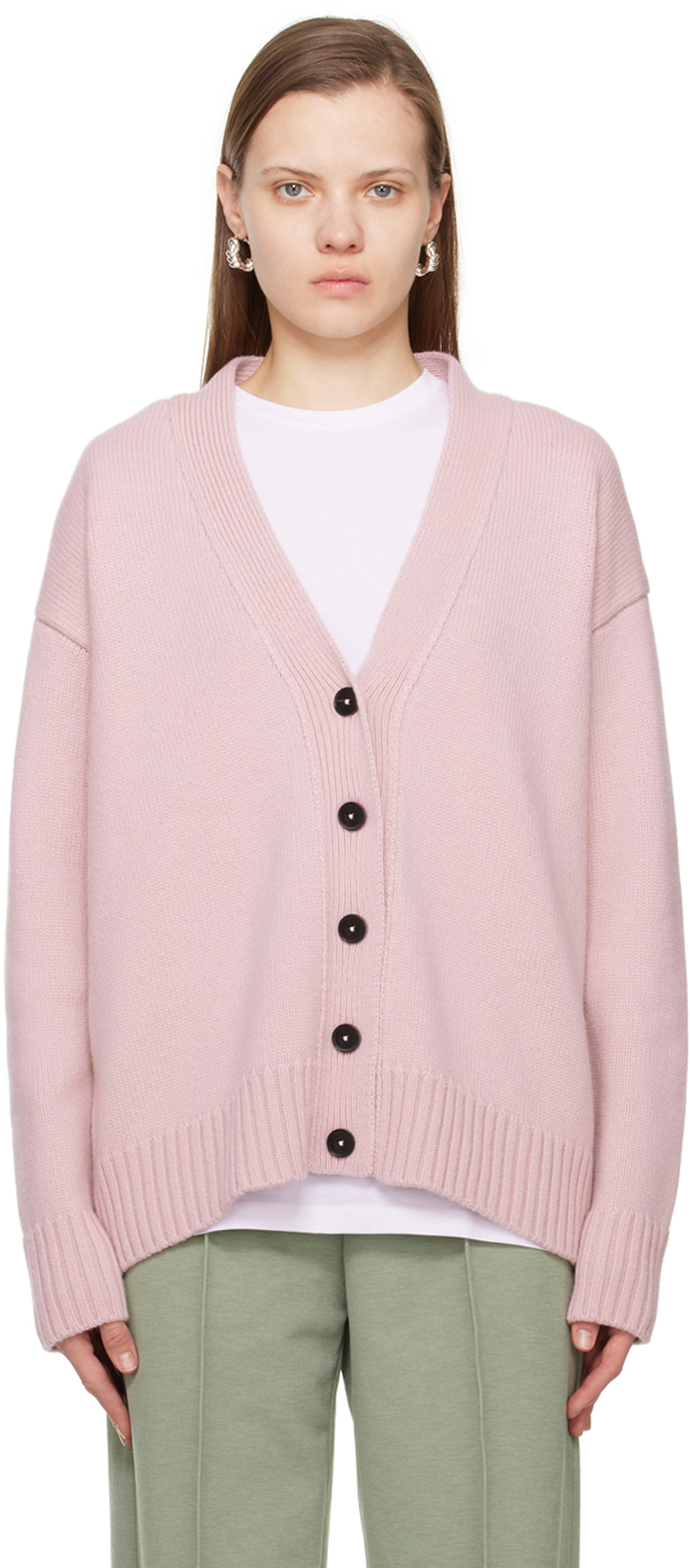 Pink Chunky Cardigan