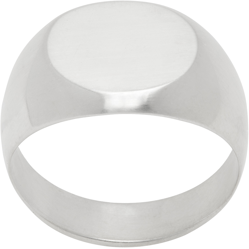 Jil Sander Silver Ring In 041 - Silver